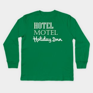 Hotel Motel. Rappers Delight Kids Long Sleeve T-Shirt